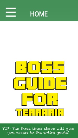 Boss Guide For Terraria