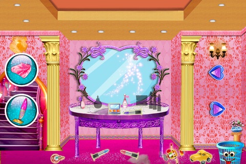 Princess Baby room cleaning games for girls screenshot 4