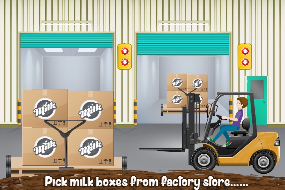 Milk Factory Farm Simulator Cooking Game screenshot 4