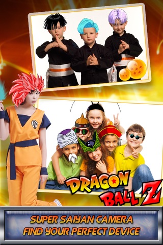 Super Saiyan Sticker Camera - Cartoon & Manga Photo Booth for Hair Goku screenshot 2