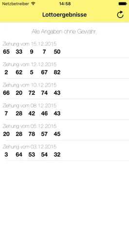 Game screenshot Lottozahlen - Ergebnisse der Lottoziehung für das österreichische  Zahlenlotto 1-90 mod apk