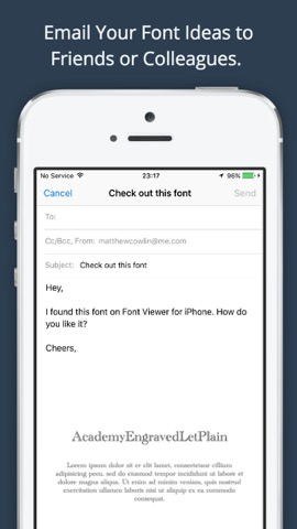 Font Viewer Premium - The Typeface Font Book for Designers & Artistsのおすすめ画像3