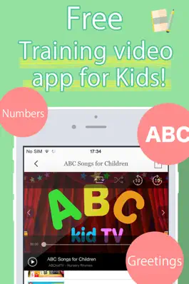 Game screenshot Intellectual training videos for kids - Free learning abc & 123 mod apk