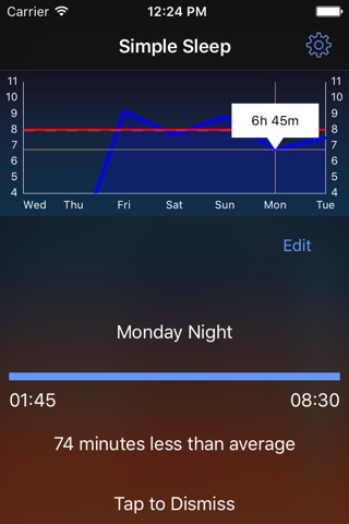 Simple Sleep - Sleep and Wake Times screenshot 2