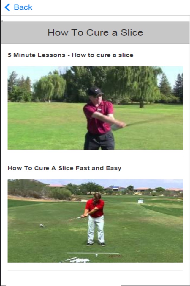 Golf Instruction - Improve Your Golf Tips & Videos screenshot 4