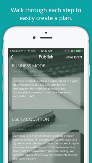 Cristata Cares Business Plan Creator(圖2)-速報App