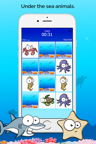 Sea . The Match Game screenshot 3