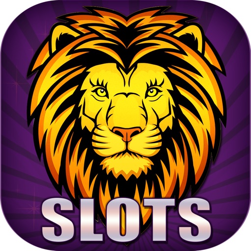 Golden Lion King Slots Icon