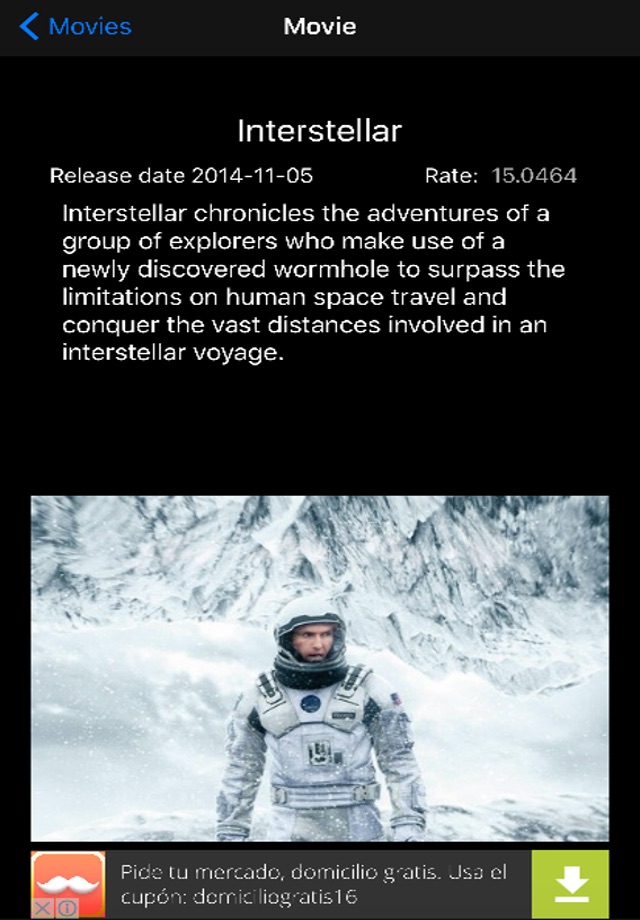 MoviesInformation screenshot 2