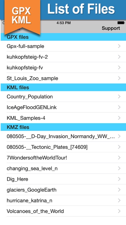 GPX KML KMZ Viewer and Converter on gps map screenshot-3