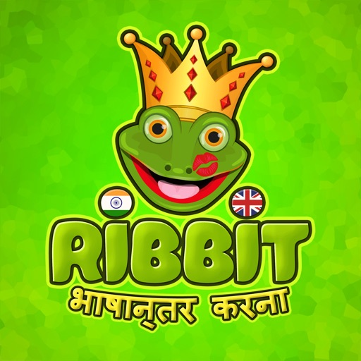 Ribbit Translate Hindi to English icon