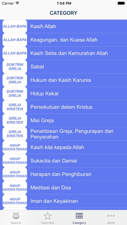 Lagu Sion untuk iOs screenshot-4