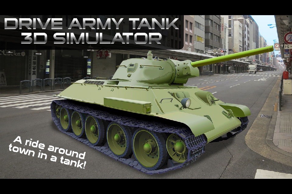 Drive Army Tank 3D Simulator screenshot 3
