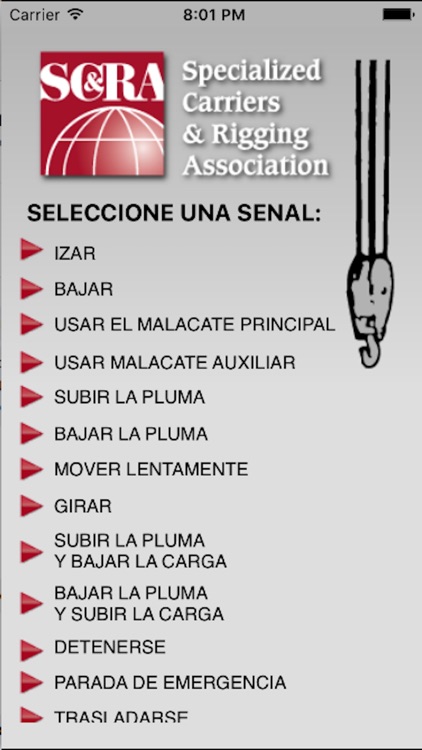 Crane Operator Hand Signals