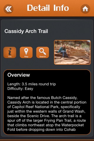 Hiking in Capitol Reef National Park screenshot 3