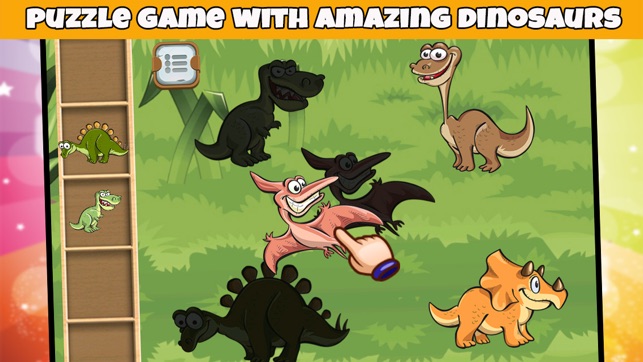 Dinosaurs Shapes Puzzle Games For Kids(圖2)-速報App