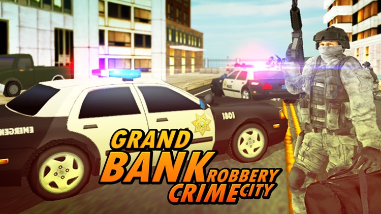 Bank Robbery - crime city police shooting 3D free