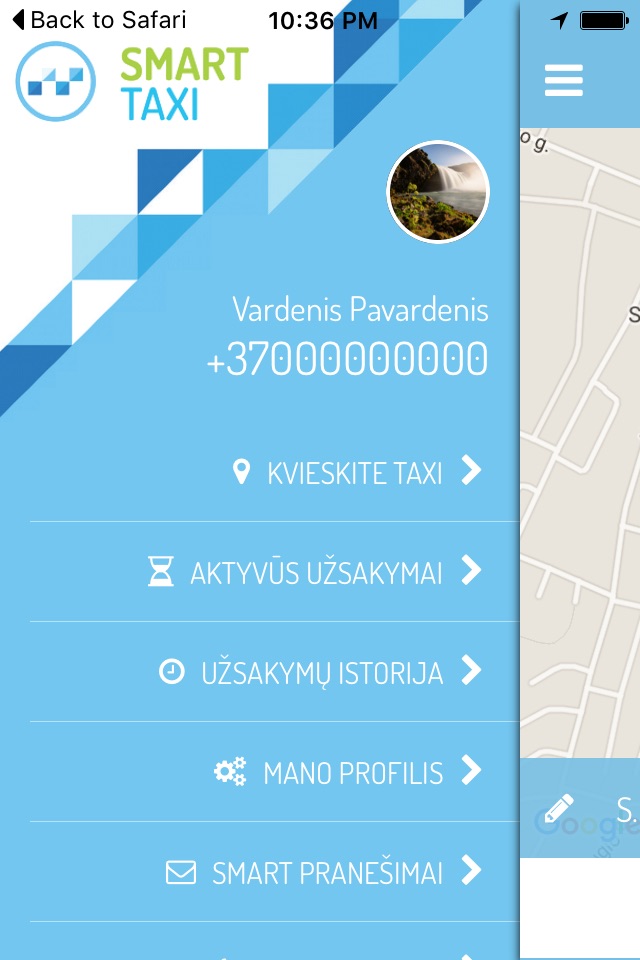 Smart Taxi Lithuania screenshot 4