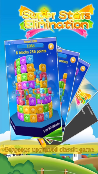 How to cancel & delete Super Stars 3D-The world's first 3D Perspective star Elimination Game from iphone & ipad 2