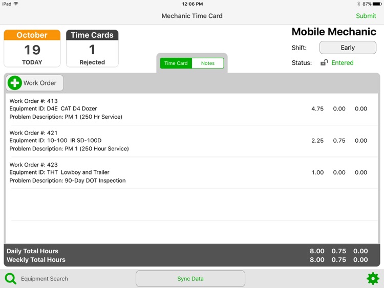 HCSS Mobile Mechanic 2016.2