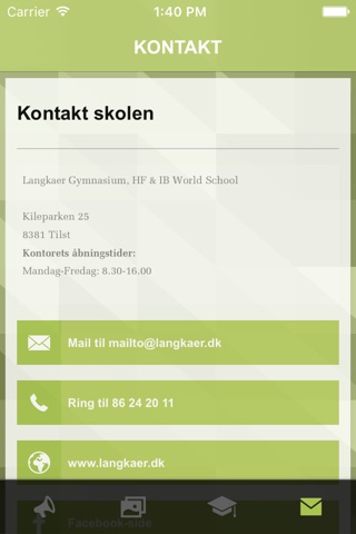 Langkaer Gymnasium screenshot 4