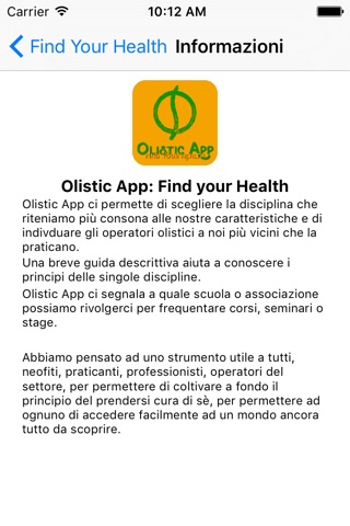 Olistic App screenshot 3