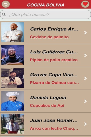 Cocina Bolivia screenshot 4