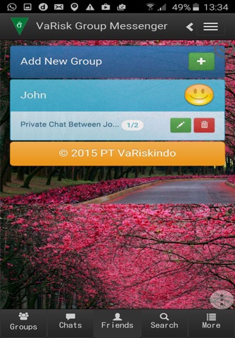 VaRisk Group Messenger screenshot 2