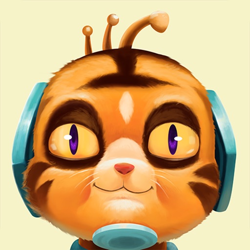 Tom In Space | cats & puppies hybrid petting game for pets lover people