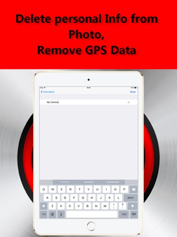 Скриншот из EXIF Editor. GPS Data Remover