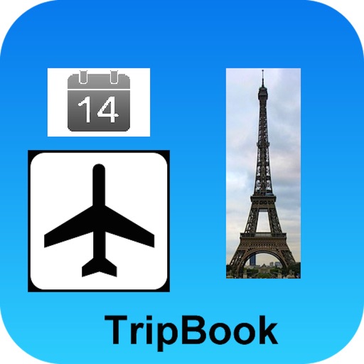 Trip Book - Travel Planner and Organizer Icon
