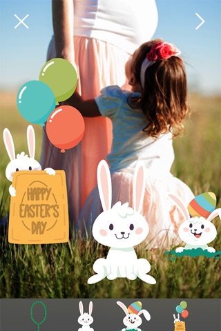 Happy Easter Pro - Easter Celebration Everyday Photo Stickers screenshot 4