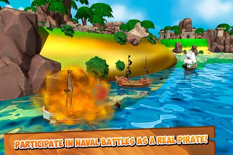 Pirate Ship Battle Wars 3D Full screenshot 4