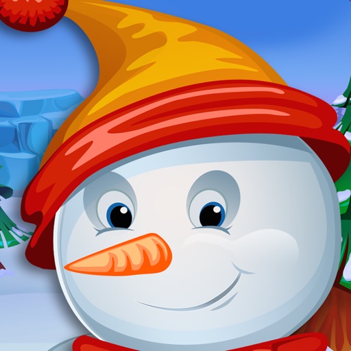 Winter Wonderland Snowman Icon