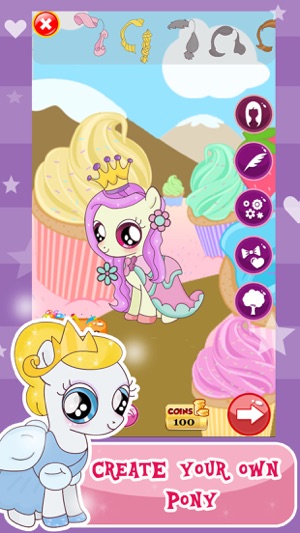 “Princess Pony Dress Up For Equestria Girls” : My Little Pet(圖2)-速報App