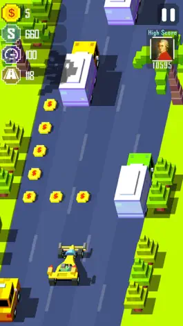 Game screenshot Crossy Highway : Subway Drive mod apk