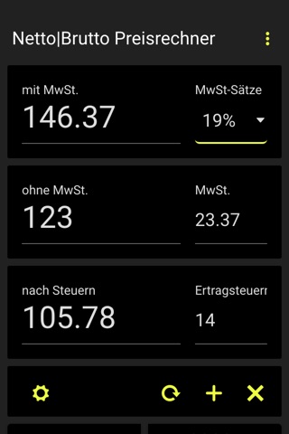 Business Bro! Taxes / Fuel log screenshot 2