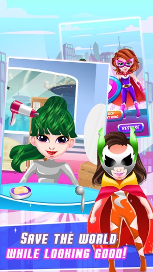 Superhero Princess Girl Salon - Makeup, Spa, and Makeover Ki(圖2)-速報App