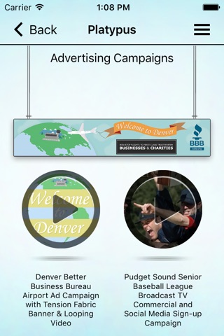 Platypus Media, Advertising & Design screenshot 3