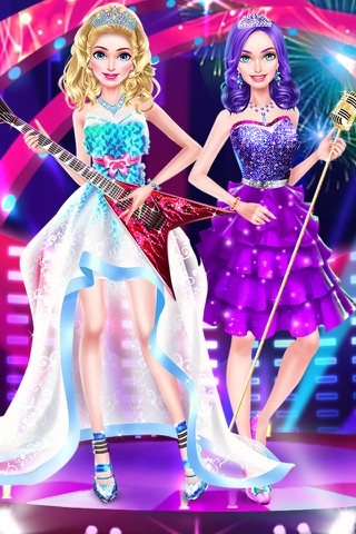 Princess Band - Pop Star Girls Dress Up & Makeup screenshot 2