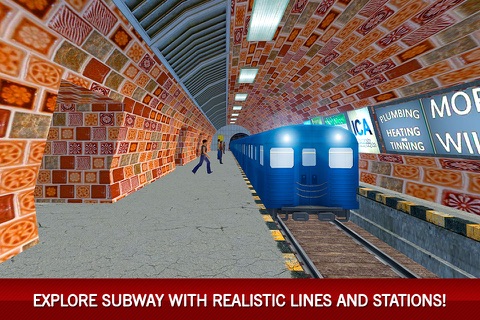 London Subway Train Simulator 3D screenshot 3