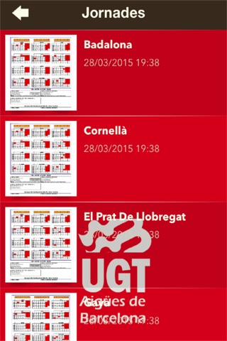 UGT Aigües de Barcelona screenshot 3