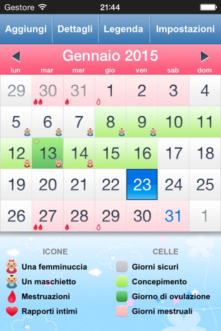 Menstrual Calendar for Men - Ovulation Calculator, Fertility & Period Tracker to Get Pregnant screenshot 3