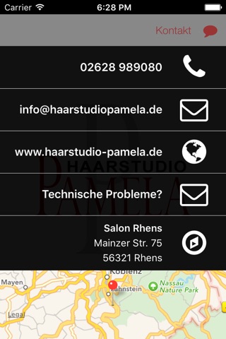 Haarstudio Pamela screenshot 2