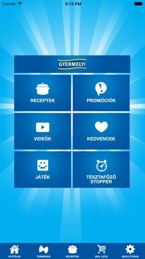 TésztaalApp