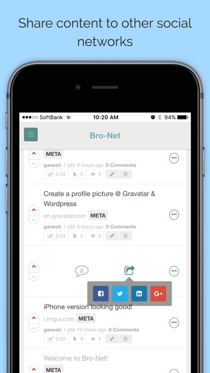 Bro-Net - The social app screenshot-3