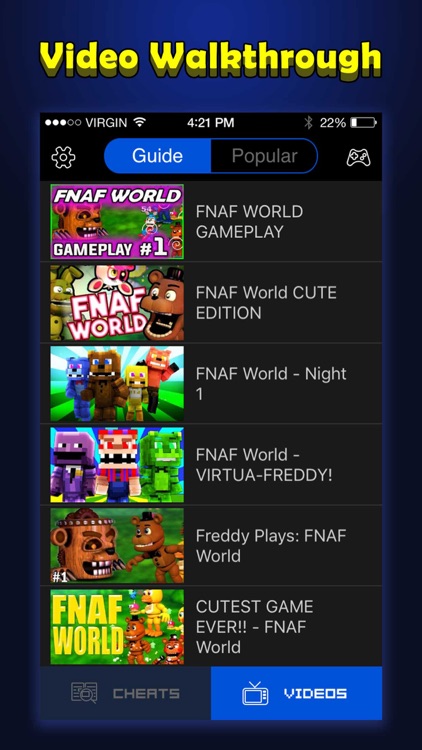 Читы на fnaf world