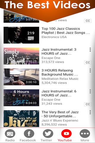 Jazz music Pro with Smooth and classic Jazz Hits & songs from live radio stations screenshot 3