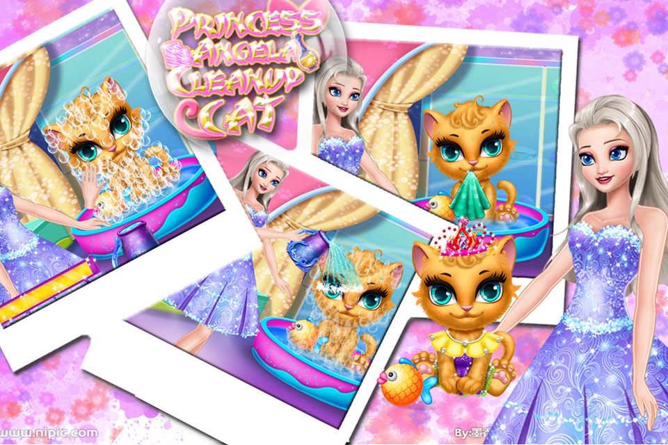 Princess Angela Clean up Cat screenshot 4