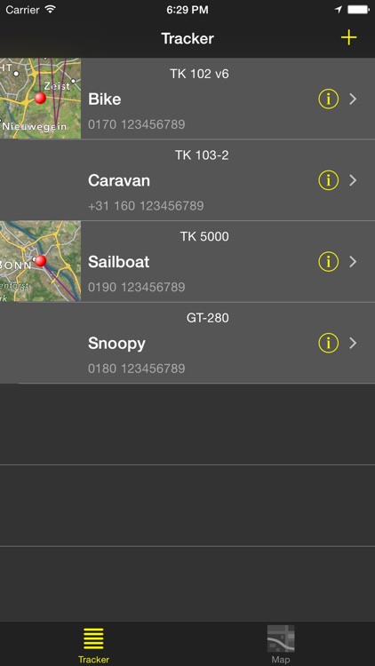 GPS Tracker Tool (for GSM SMS GPRS trackers)